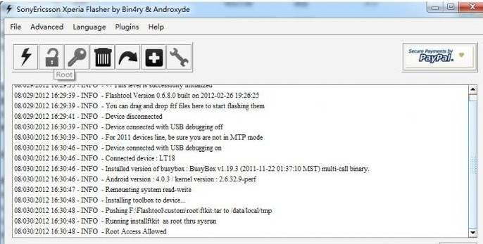 Flashtool软件截图(12)
